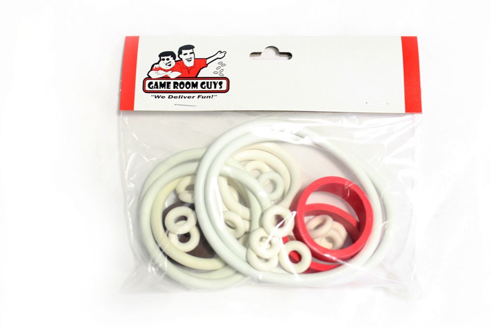 Game Room Guys 1933 Allied Leisure Circa Pinball White Rubber Ring Kit