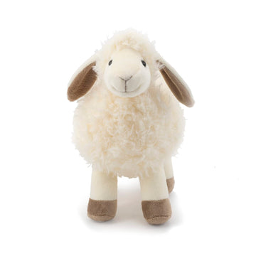 MR ViviCare 8.5" White/Cream Sheep Stuffed Animals for Boys and Girls,Soft and Adorable Lamb Plush Toys for Newborn Babies,Great Gifts on