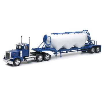 New-Ray Toys 1:32 Scale Peterbilt 379 with Pneumatic Trailer