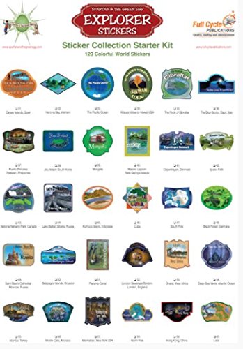 Spartan & the Green Egg Explorers Sticker Set with Tin - Set # 1