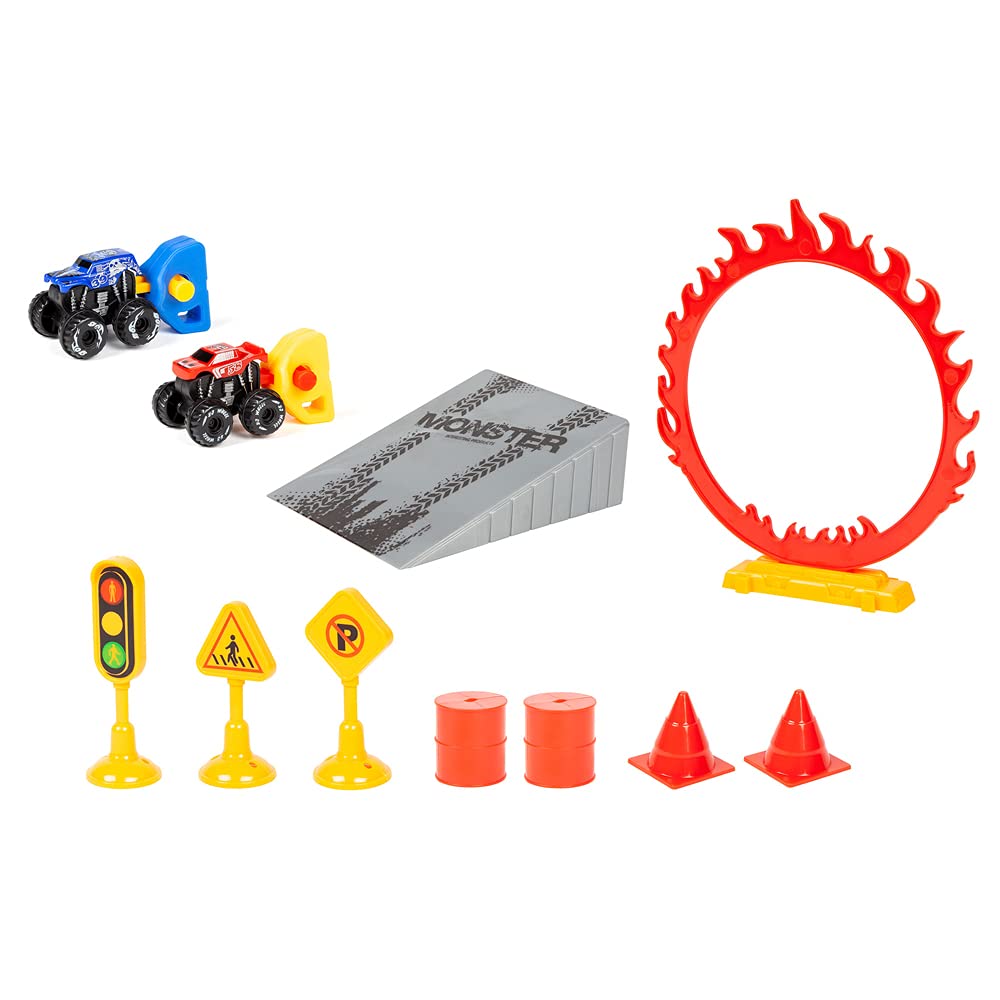 Nano Monster Power Launcher 12 Piece Playset
