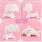diylpshome 6Pcs Mini Pet Figure Base, Ideal for DIY Paint & Model Kits,Custom DIY Collie Dachshund Great Dane Cocker Spaniel Tabby Cat Sitting Cat