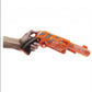 Nerf Fortnite 6-SH Blaster-Camo Pulse Wrap, Hammer Action Priming, Drum, 6 Elite Darts