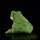 ZHONGXIN MADE Simulation Frog Plush Toy - 6.3" Lifelike Green Frog Stuffed Animals Reptilian Plushie Toys, Super Soft Plush Dolls for Kids Stuffed