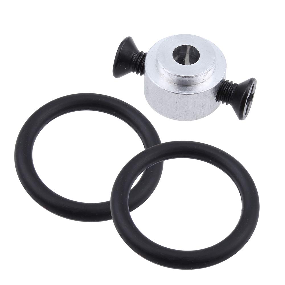 Hobbypark 4pcs RC Airplane Prop Saver 3.17mm with Screws Rubber O Rings Kit for Electric Engine Brushless Motor Shaft E Plane Replacement Parts