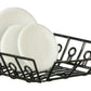 Town Square Miniatures Dollhouse Dish Drainer & Plates 1:12 Washing Up Kitchen Accessory