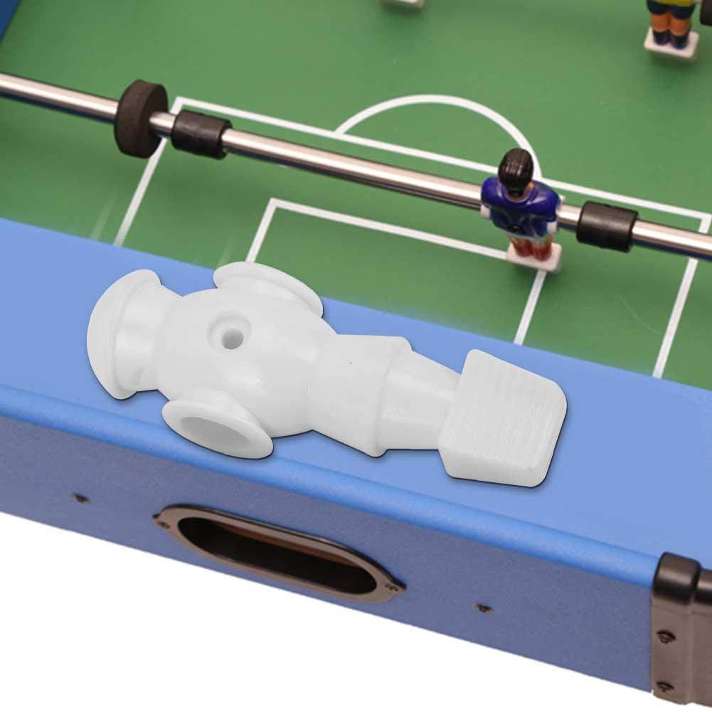 Zer one Foosball Players Replacement 2 Pcs, Table Soccer Men Accessories for Foosball Table Fun Game Toys, White