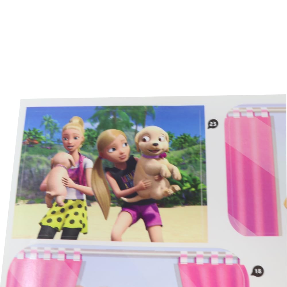 Barbie Replacement Part DreamCamper Dollhouse Playset FBR34 - Replacement Label Stickers Set A