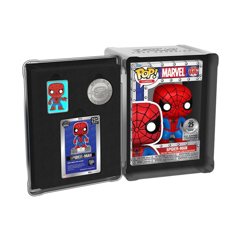 Funko SDCC 2023 (Shared): Marvel POP! Classics Spider-Man 25TH Anniversary