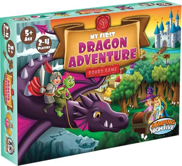 My First Dragon Adventure Board Game - Kids Save The Kingdom, Beginner Fantasy Adventure Game for Children 5+, Exciting Hands-On Dragon Fun for Family
