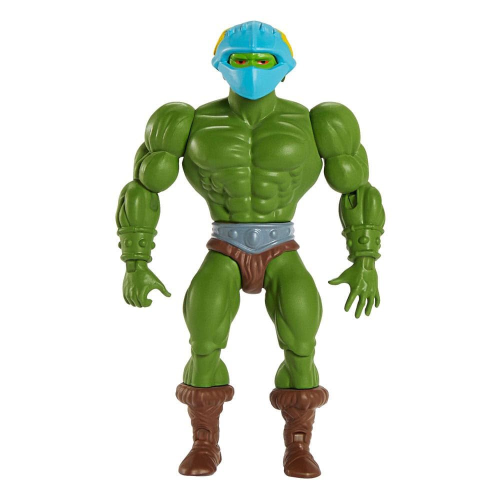 Mattel Masters of the Universe Origins Action Figure & Accessories Set, Eternian Guard 5.5-inch Collectible Toy with Posable Joints & Mini-Comic