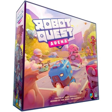 Wise Wizard Games: Robot Quest Arena Deckbuilding Board Game