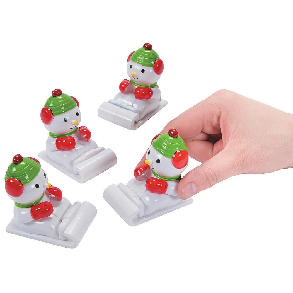 Fun Express Snowman Pullback - Toys - 12 Pieces