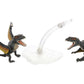 Jurassic World Toys World Amber Collection Dimorphodon Flying & Crouching Dinosaur Figure Collectibles 2-Pack Toy 6-in Scale, Posable Joints,