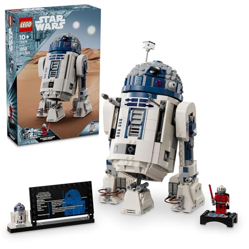LEGO Star Wars R2-D2 Building Toy Set - Play or Display Star Wars Toy for Boys & Girls, Ages 10+ - Gift Ideas for Kids & Fans - Includes 25th