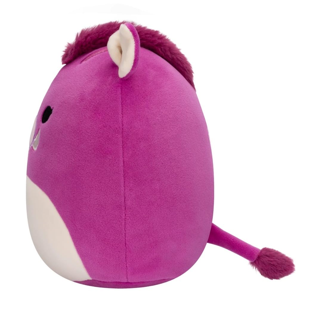 Squishmallows SQCR04127 Original 7.5-Inch-Jenna The Purple Boar, Black