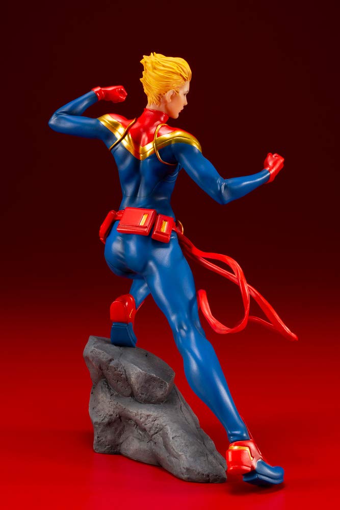 Kotobukiya Marvel Comics Avengers Series Captain Marvel Artfx+ Statue, Multicolor, Standard