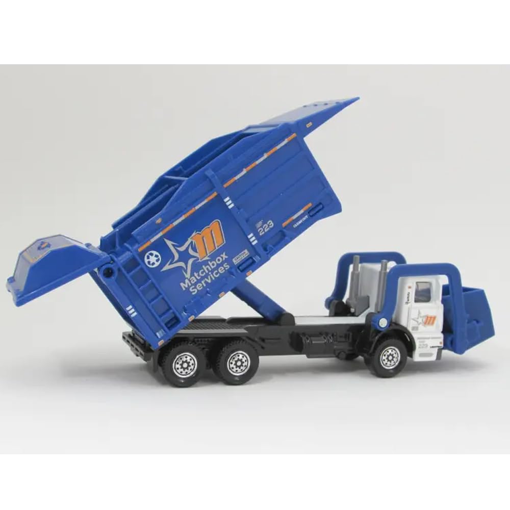 Matchbox Garbage King XL, Working Rigs 9/16 [Blue]