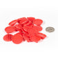 Plastic Card Stand to Hold Up Playing Cards or Cardboard Cut-outs: 20 Red