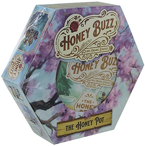 Elf Creek Games Honey Buzz: The Honey Pot Mini Expansion - Add-On for Honey Buzz Board Game | New Mini-Module, Strategic Variety & Replayability
