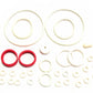 Game Room Guys Bally Hi Lo Ace Pinball White Rubber Ring Kit