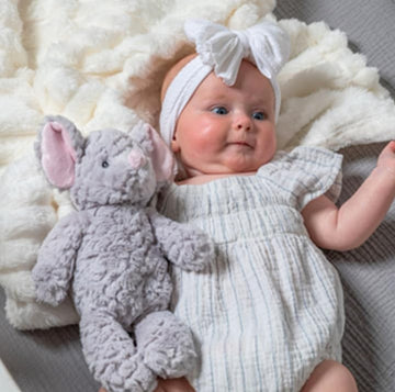 Mary Meyer Putty Nursery Stuffed Animal Huggable Soothing Soft Toy, 11-Inches, Grey Mouse