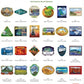 Spartan & the Green Egg Explorers Sticker Set with Tin - Set # 1