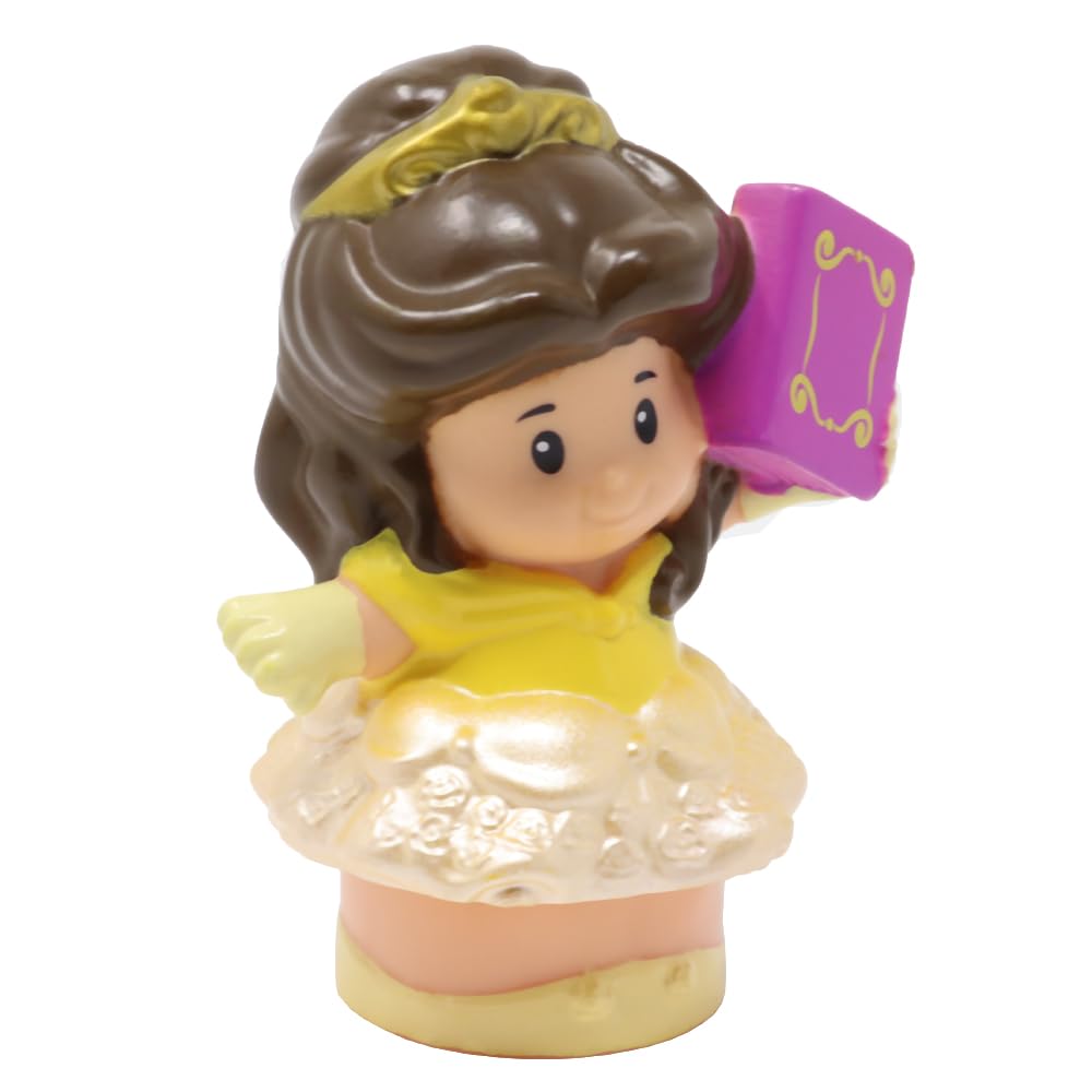 Fisher-Price Replacement Part for Collectible Little People Talking Princess Palace Castle Playset DRH13 - Replacement Beauty and The Beast Belle