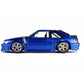 Jada Toys Bigtime Muscle 1:24 1989 Ford Mustang GT Die-cast Car Blue, Toys for Kids and Adults