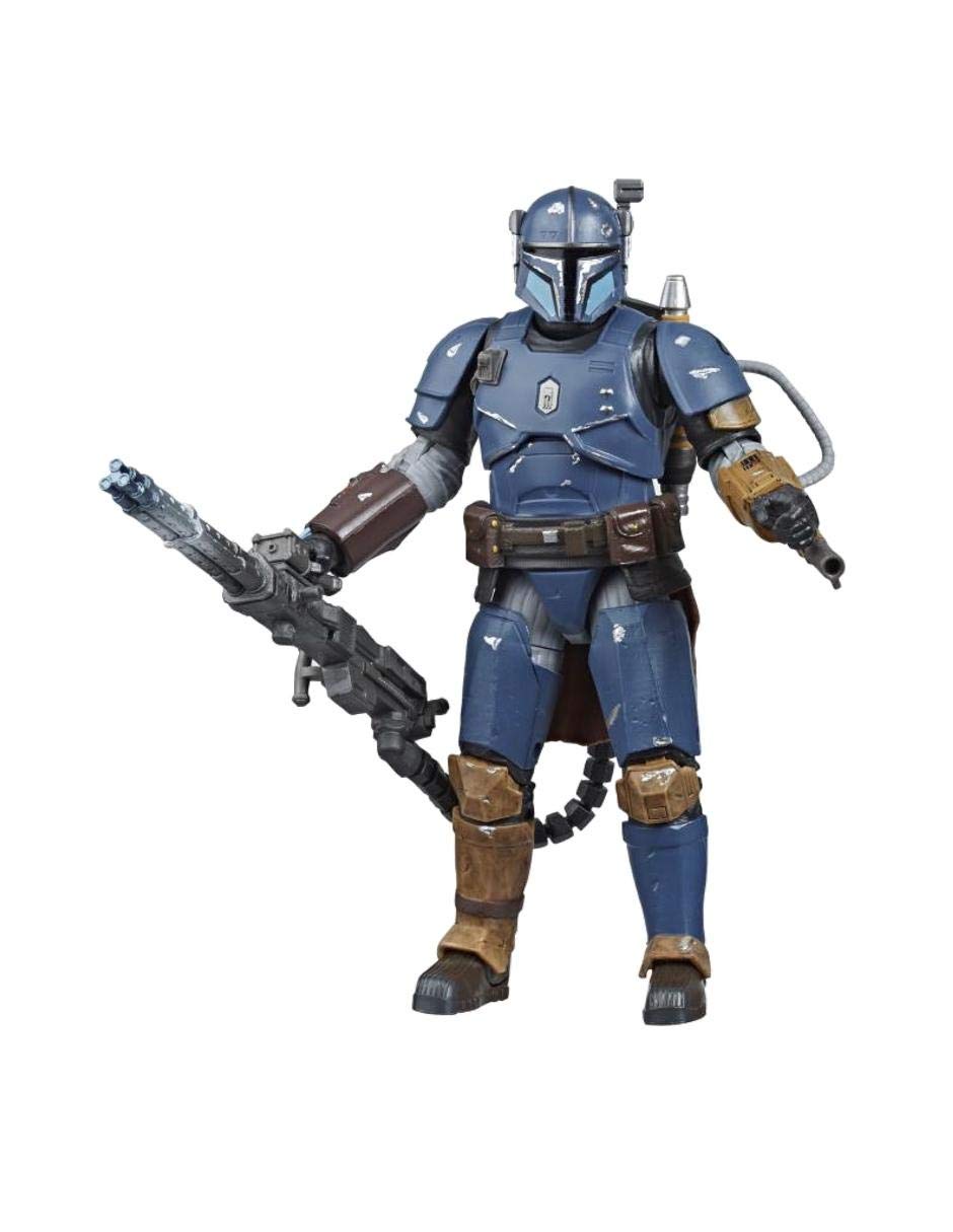 STAR WARS The Black Series Heavy Infantry Mandalorian Toy 6-inch Scale The Mandalorian Collectible Deluxe Action Figure, Kids Ages 4 and Up