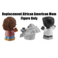 Mattel Replacement Part for Little People Big Helpers Family Playset - FRM74 ~ African American ~ Replacement Mom Figure