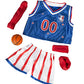 All Star Basketball Uniform Teddy Bear Clothes Fits Most 14" - 18" Build-a-Bear and Make Your Own Stuffed Animals