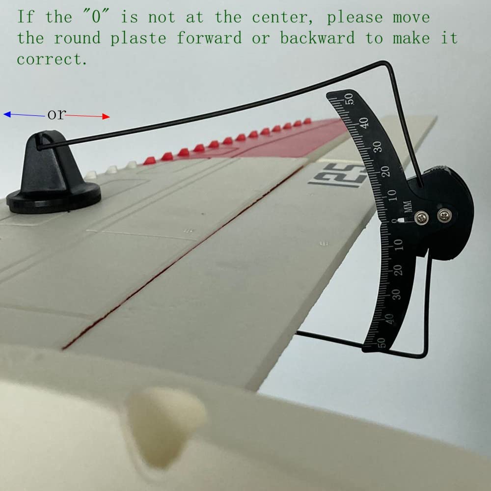 Throw Meter for RC Model RC Fix Wing Plane Inclinometer Aileron Angle Meter DIY Tool
