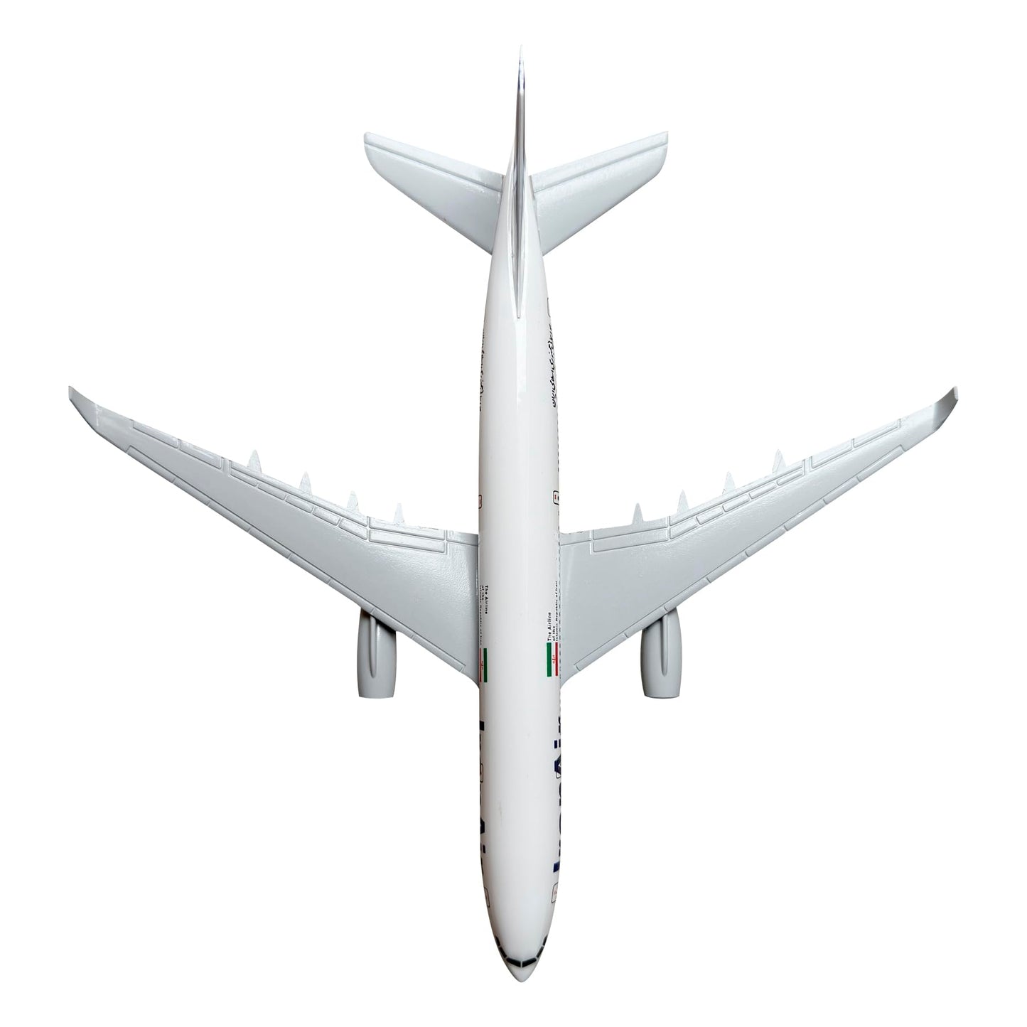 Bswath Model Airplane 1:400 Scale Model Iran Airbus 330 Model Plane Metal Plane Model Die-cast Alloy Airplanes for Gift and Collection