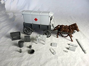 Classic Toy Soldiers, Inc Marx, American Civil War Confederate Ambulance Wagon