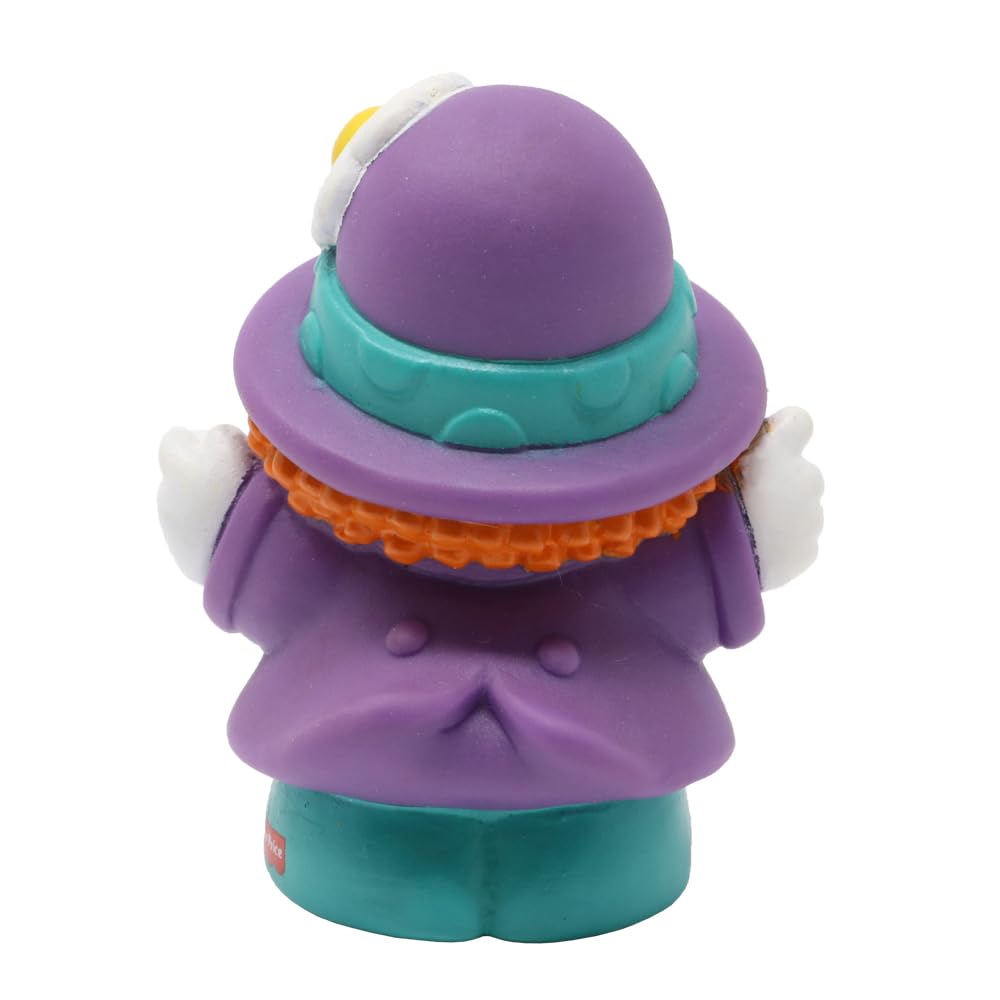 Fisher-Price Replacement Part Little People Circus Train and Fun Park Carnival Playset 72373 - Smiley The Clown Figure