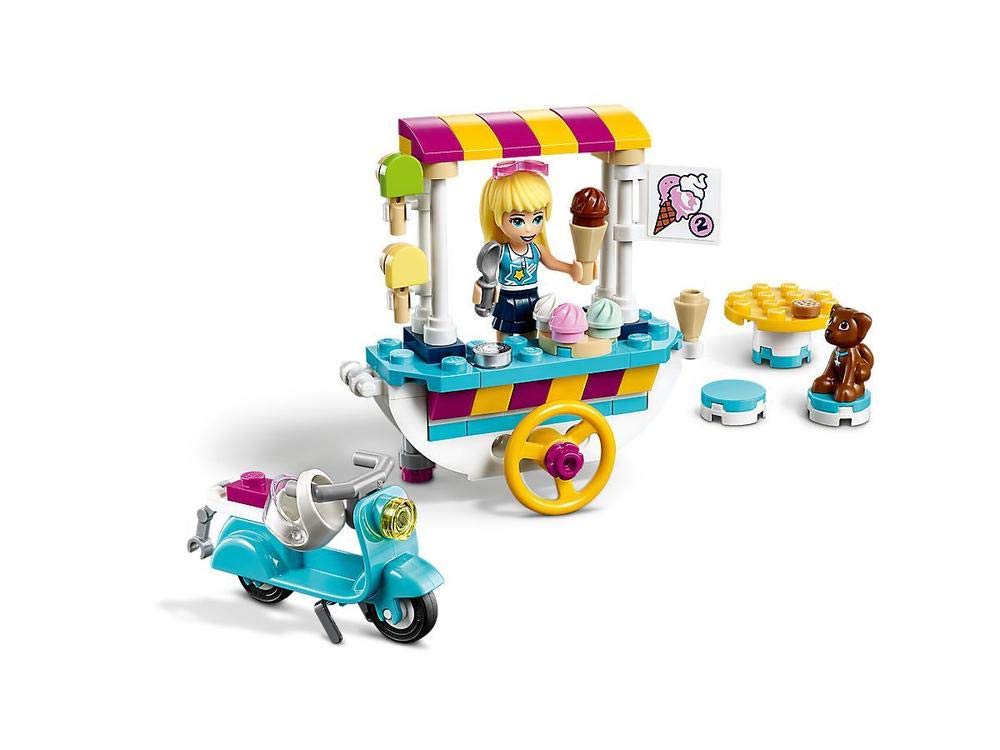 LEGO Friends Ice Cream Cart 41389 Building Kit, Featuring Friends Stephanie Mini-Doll, New 2020 (97 Pieces)