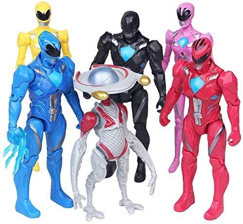 Unnbranded Superhero Action Figures | Action Figure Set of 6 PCS| Includes Batman, Hulk, Superman, Thor, Ironman & Captain America | PVC Figure Toy
