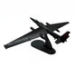 LATUROP Us Air Force High-Altitude Reconnaissance Aircraft U-2R 1/144 Scale Simulation Model, U-2S Dragon Lady, Military Aircraft, Metal Diecast