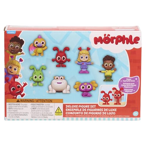 Morphle Deluxe Figure Set, Kids Toys for Ages 3 Up by Just Play