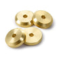 RCLions Brass Drive Stub +4mm,Front&Rear Axles Wheel Weights for 1:24 Axial SCX24 AXI90081 Deadbolt RC Crawler Car Upgrades Accessories