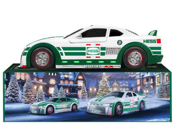 Hess 2025 Stock Car Racers - Limited Edition 2-in-1 Toy Vehicle Set with Lights, Sounds, and Pull-Back Motor for Kids and Collectors Race Car Truck