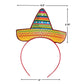Fun Express Cardboard Sombrero Headbands for Cinco de Mayo (1 Dozen) Apparel Accessories, Hats, Head Boppers, Headbands