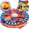 YILCER 26 Teclas Basta Juego De Mesa, Juegos De Mesa En EspañOl, Spanish Games, Quick Thinking Letter Pressing Word Game, A Great Board Game
