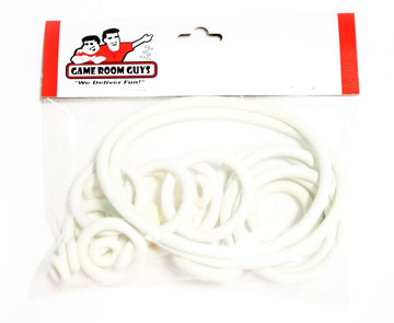 Game Room Guys Williams Pit Stop Pinball White Rubber Ring Kit