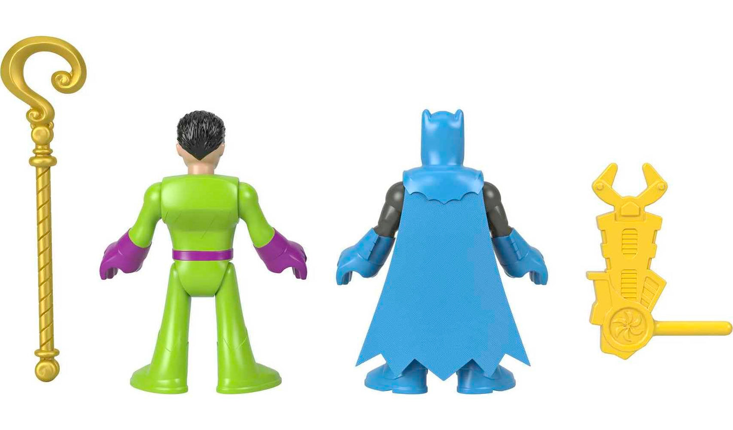 Fisher-Price Imaginext DC Super Friends Batman & The Riddler Figure Set for Preschool Kids Ages 3 to 8 Years