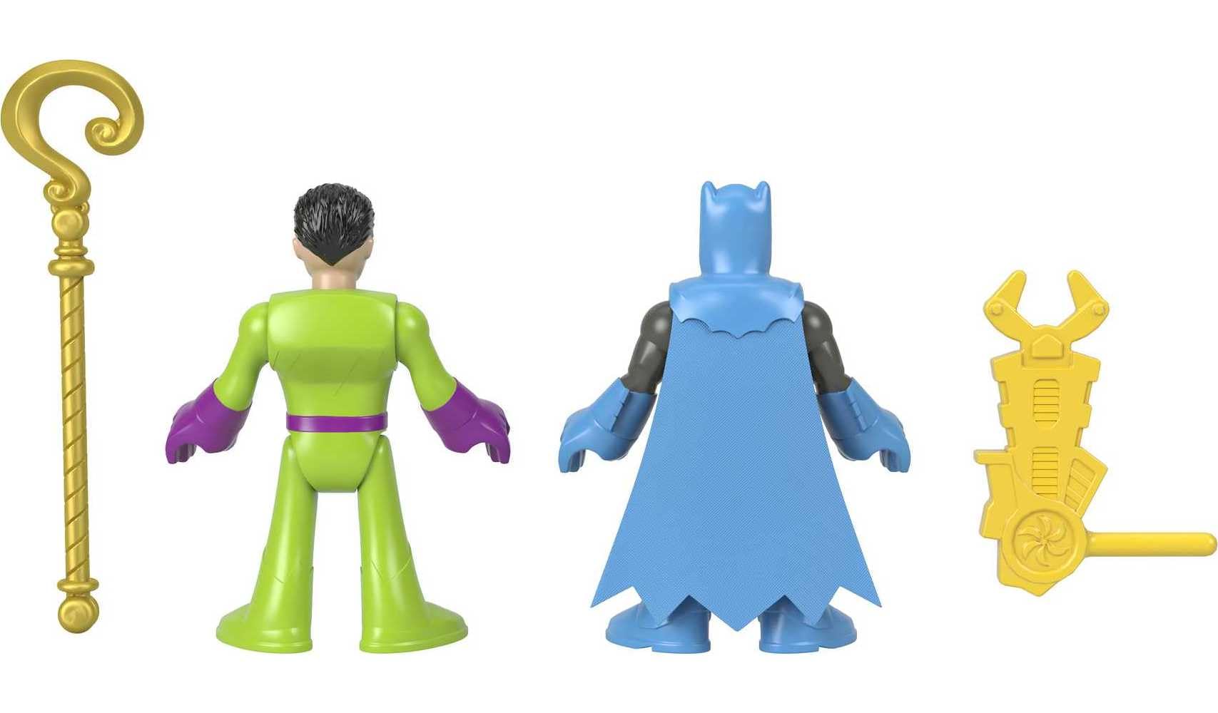 Fisher-Price Imaginext DC Super Friends Batman & The Riddler Figure Set for Preschool Kids Ages 3 to 8 Years