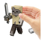Mattel Minecraft Vanilla 3.25" Husk Action Figure for Kids Ages 6 and Up