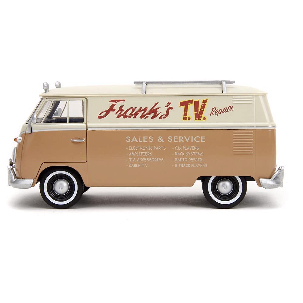 Jada Transformers Rise of The Beast 1:24 Volkswagen Bus Wheeljack w/Robot On Chassis Die-Cast Car, Toys for Kids and Adults