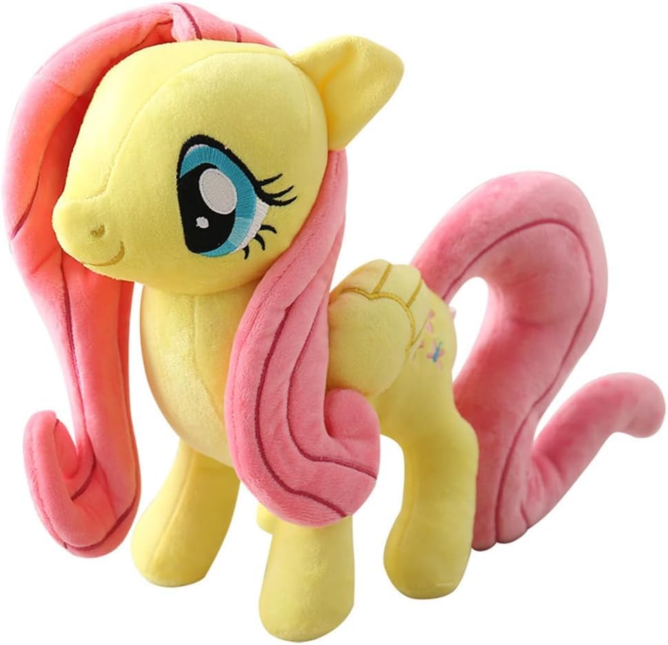 Little Horse Plush Toy 20cm Friendship Movie Feature Character Doll Action Figure Model Toy (Pinkie-Pie)